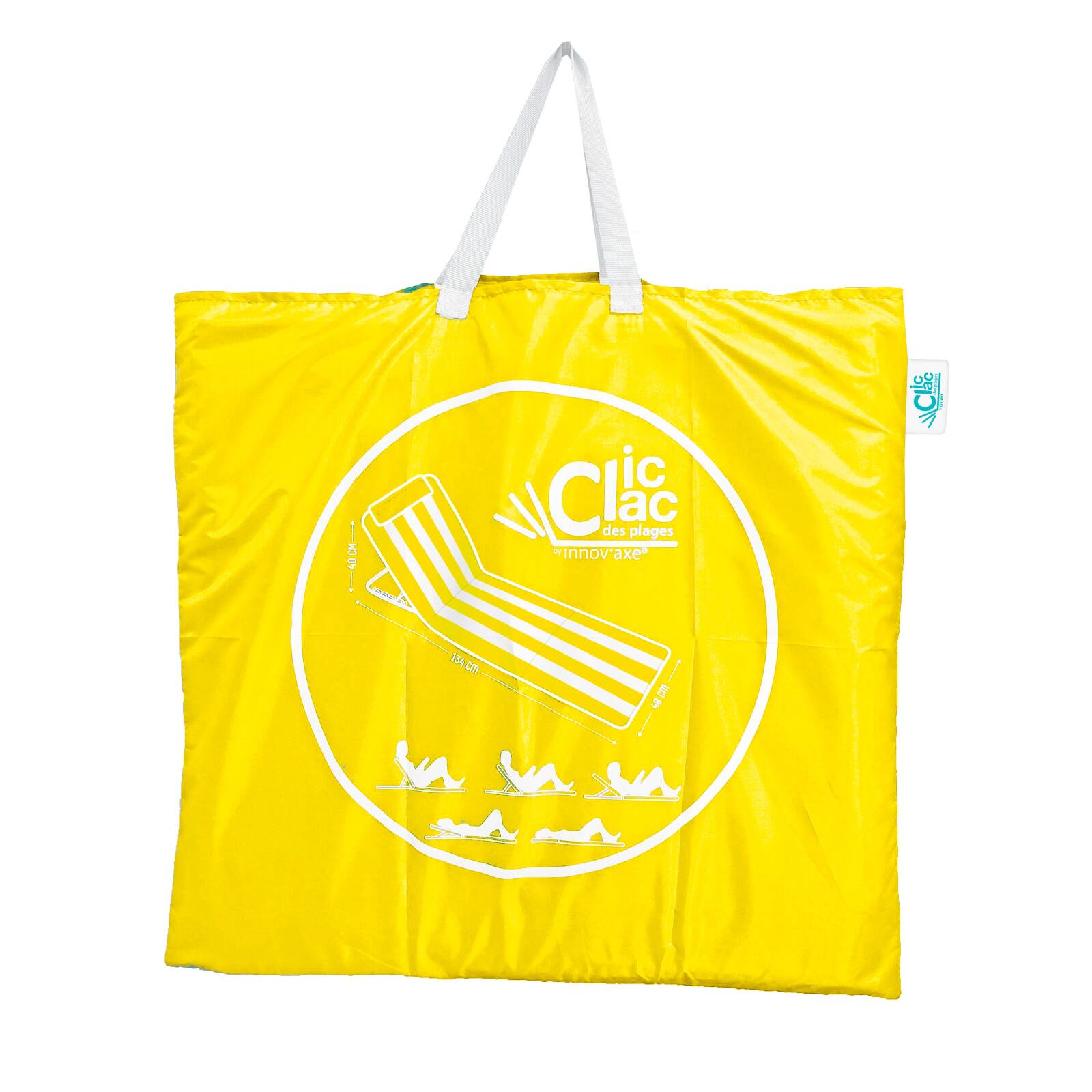 Set di 2 tappetini da mare pieghevoli, reclinabili in 5 posizioni Set di 2 tappetini da mare pieghevoli, reclinabili in 5 posizioni