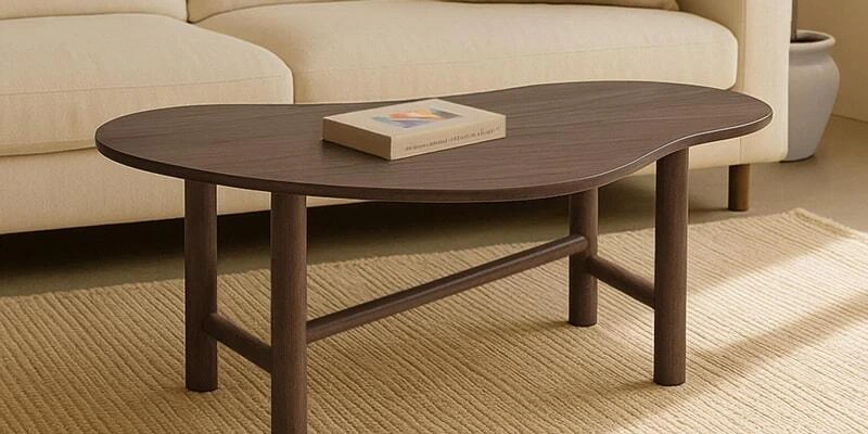 Tavolino da salotto design con piano organico