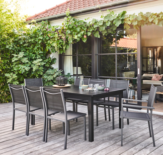 Come proteggere un tavolo da giardino in alluminio?