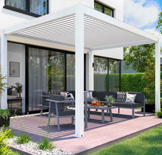 Qual è l’utilità di una pergola bioclimatica?