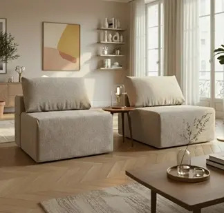 Le poltrone compatte che trasformano i piccoli spazi