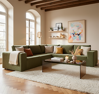 Abbinare il tavolo da salotto al divano senza errori di stile