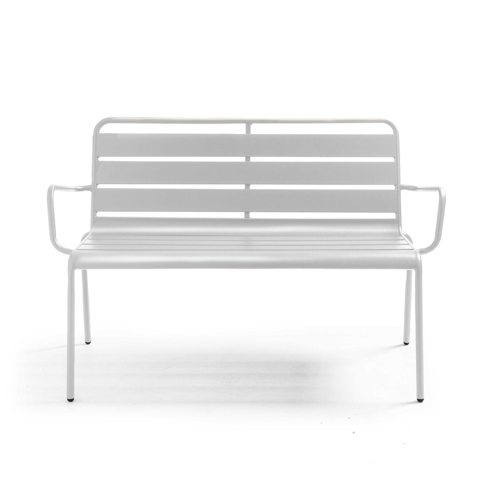Panca da giardino in metallo