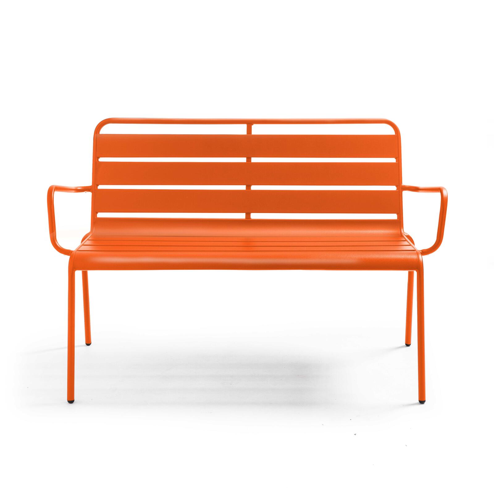 Panca da giardino in metallo