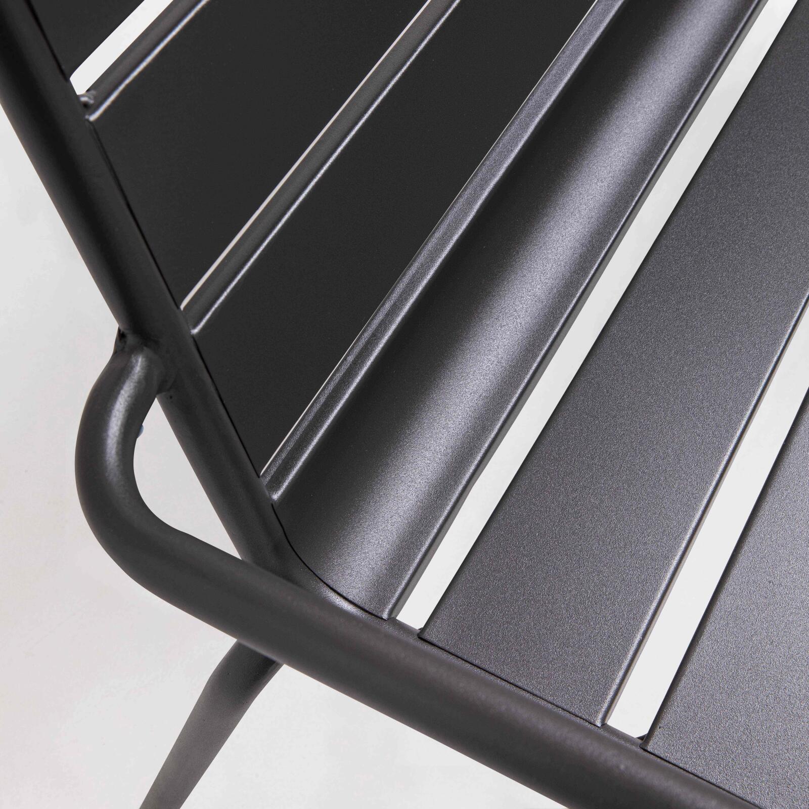 Panca da giardino in metallo