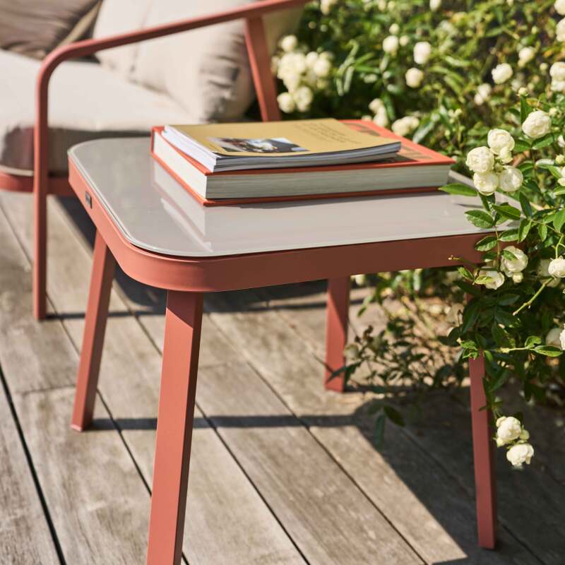 Salotto da giardino in alluminio a 5 posti (3/7)