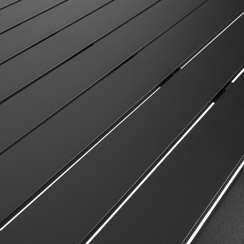 Tavolo da terrazza rettangolare in alluminio (5/6)