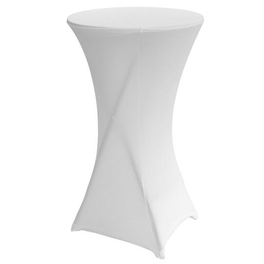 Copritavolo pieghevole alto bianco 110x60 cm