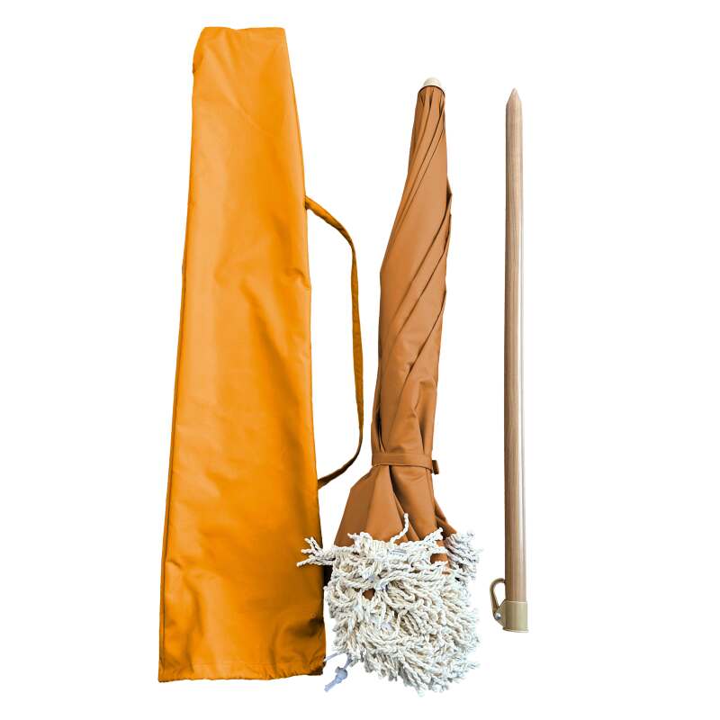 Ombrellone con palo centrale rotondo Ø 2 m (3/7)