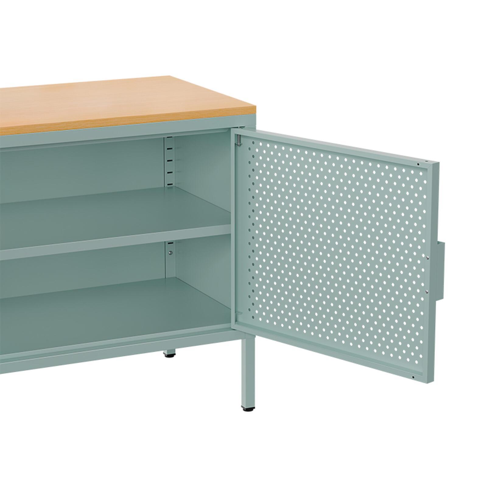 Buffet in metallo, 2 ante, 100 cm