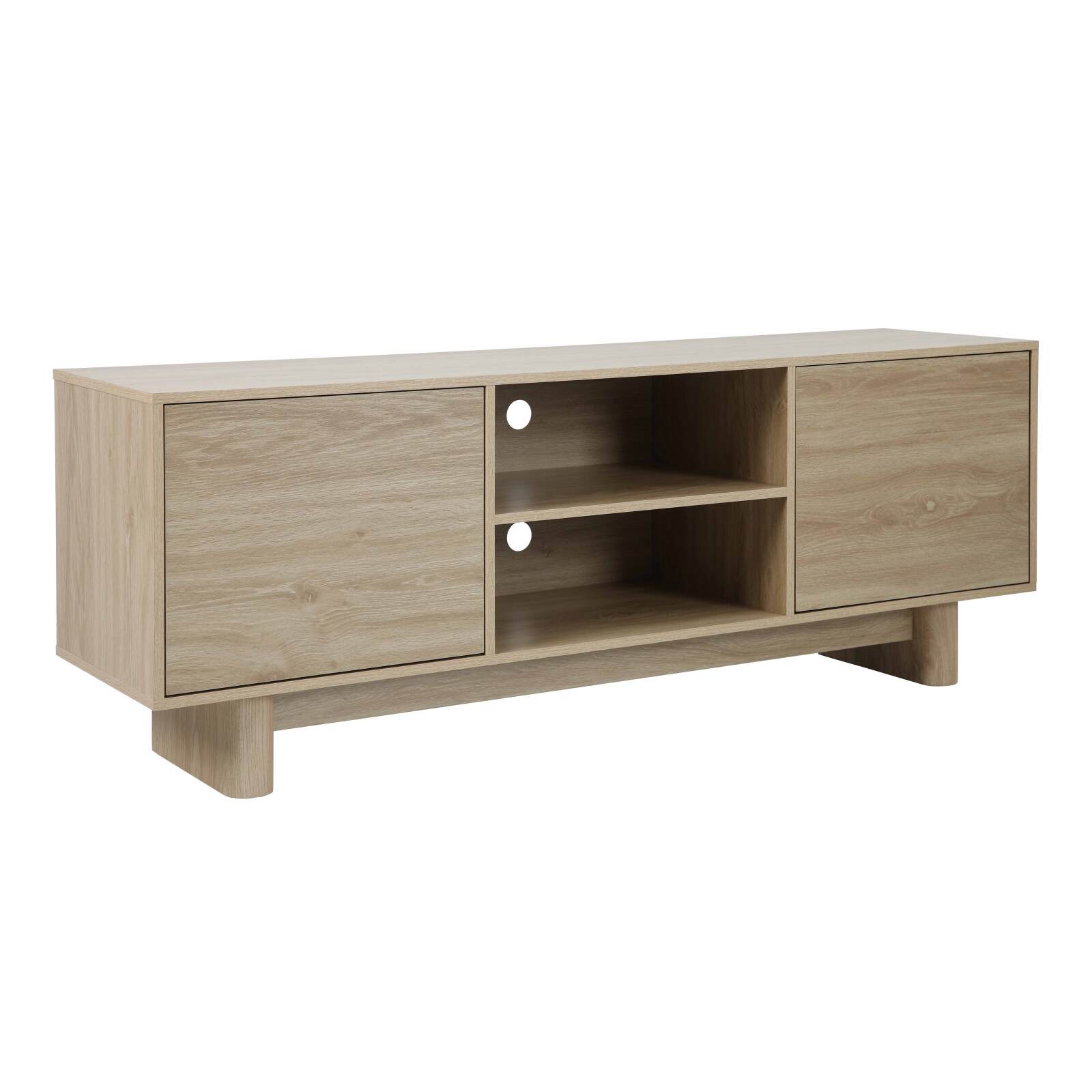 Mobile TV effetto legno 160 cm stile scandinavo