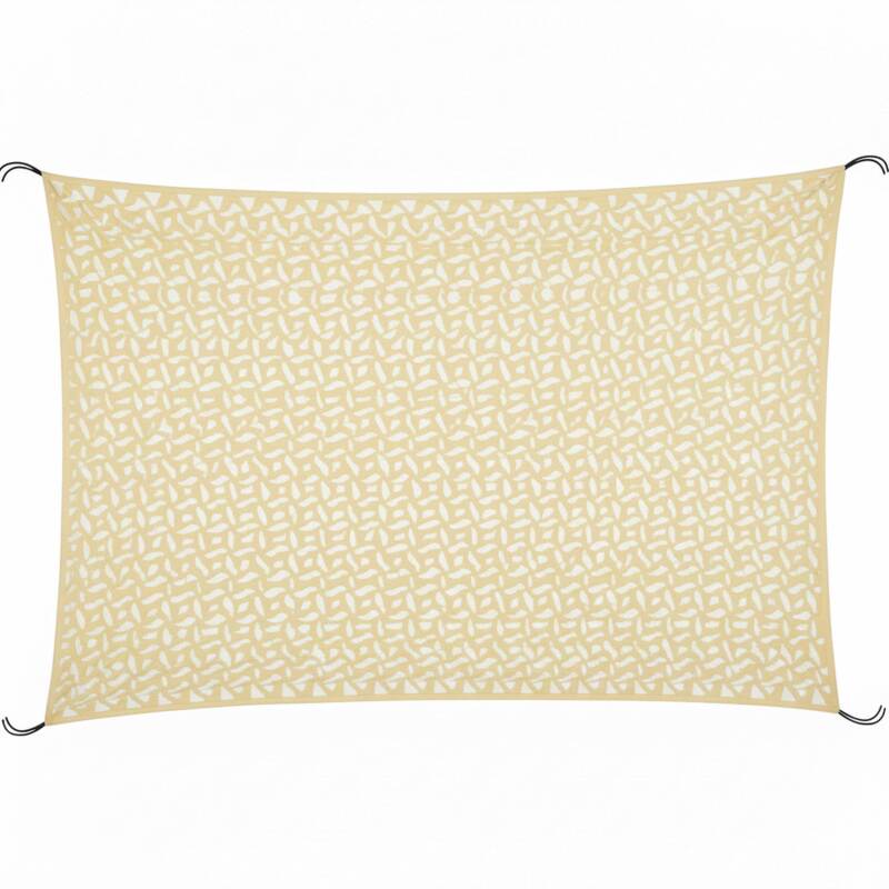 Vela rettangolare traforata reversibile 4x3 m (3/6)