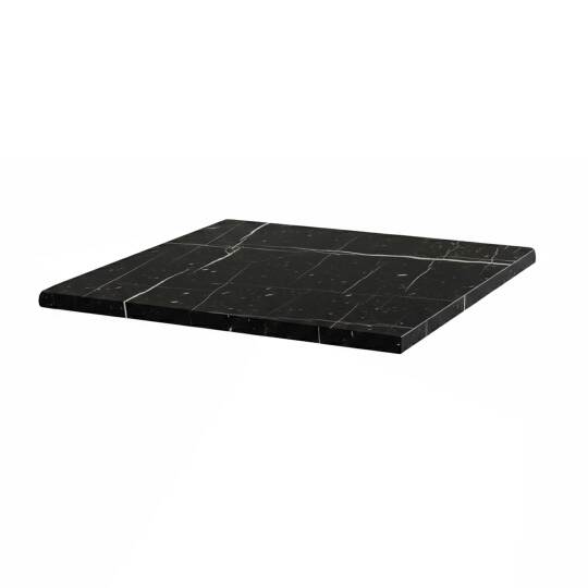 Piano quadrato in legno laminato sagomato 70 x 70 cm | Oviala