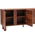 Buffet effetto legno FSC® 4 ante 180 cm stile scandinavo