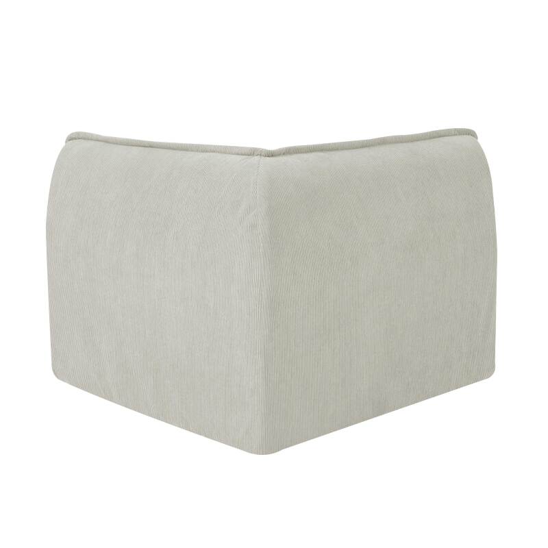 Poltrona angolare in tessuto per divano modulare (3/7)