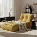 Chaise longue in velluto a coste - Lifestyle