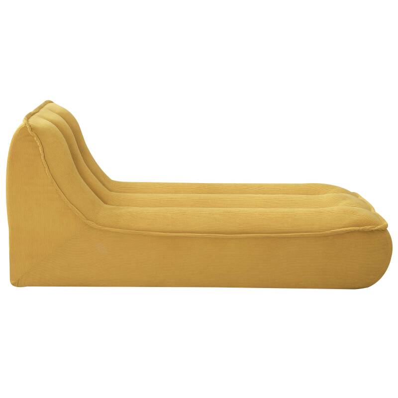 Chaise longue in tessuto per divano modulare (6/8)