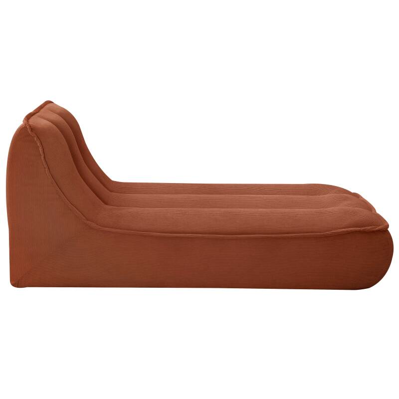 Chaise longue in tessuto per divano modulare (7/8)