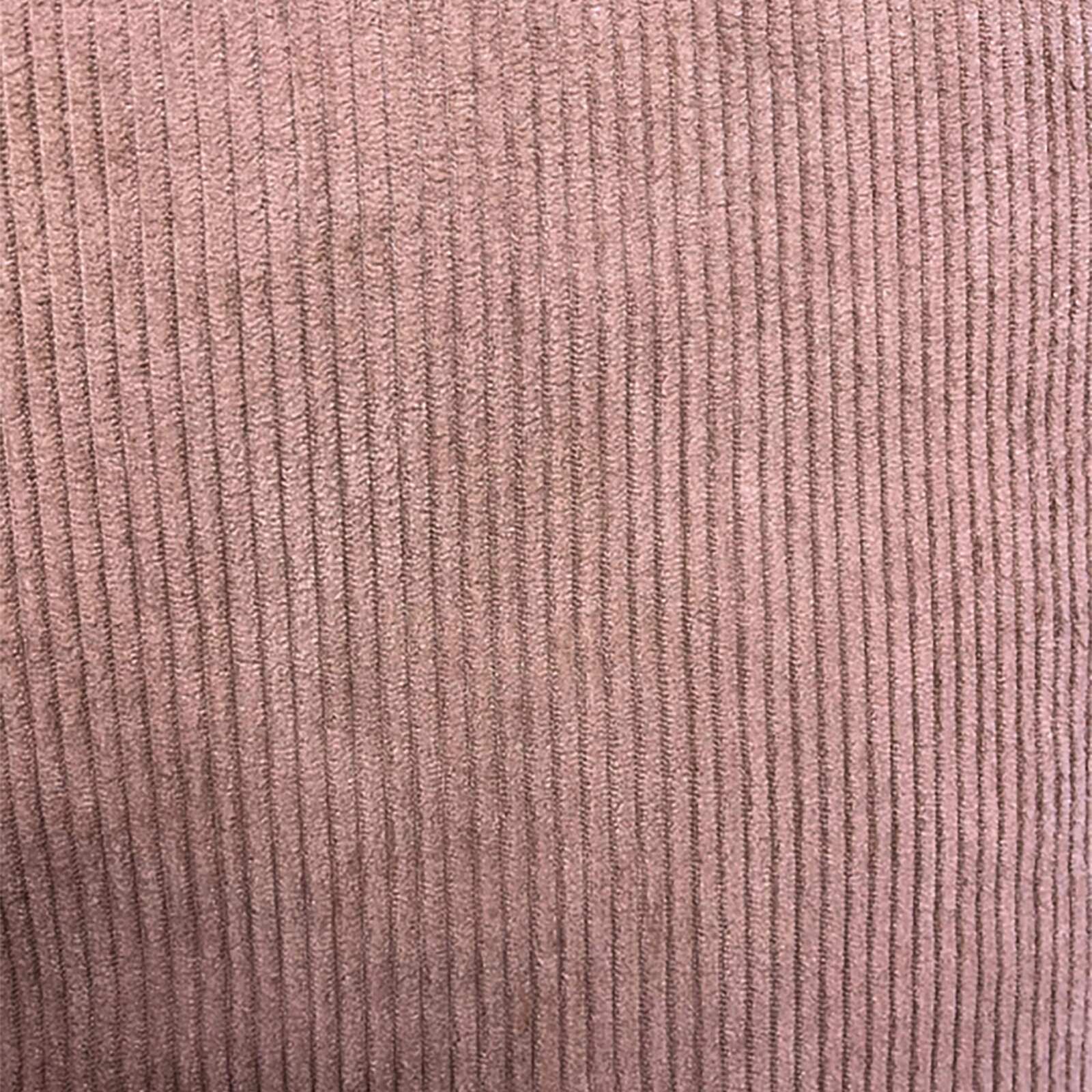 Divano 2 posti in tessuto a coste con cuscini