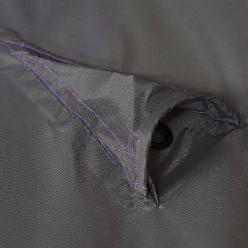 Copertura per ombrellone offset 230 cm grigio (3/4)